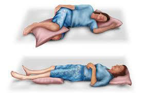 نحوه خوابیدن و استراحت دیسک کمر