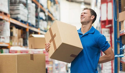 عوارض برداشتن چیز سنگین