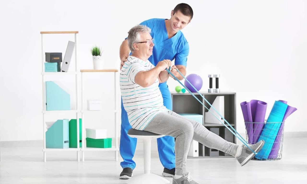 عکس فیزیوتراپی کمر